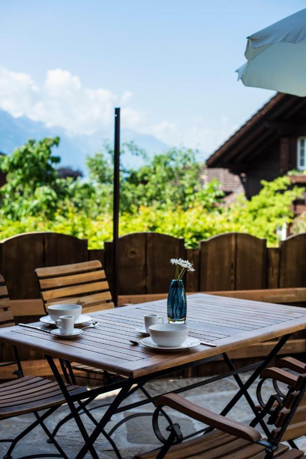 Ferienhaus Chalet Steckli Villa Brienz  Buitenkant foto